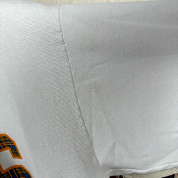 Vintage Tennessee Lady Vols Sweatshirt XL White Crewneck Basketball NCAA USA - Picture 11 of 15